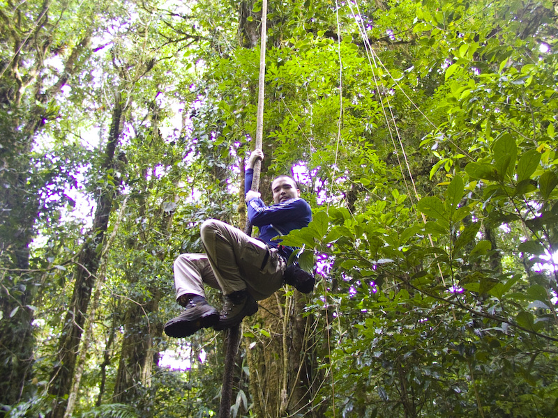 Me Playing Tarzan